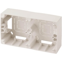 Изображение товара Коробка для накладного монтажа 2-постовая ЭРА 12 12-6102-02 Б0043171