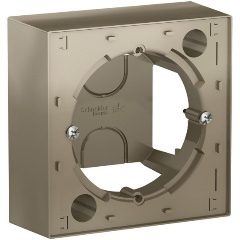 Изображение товара Коробка для наружного монтажа SCHNEIDER ELECTRIC ATLASDESIGN шампань