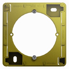 Изображение товара Коробка для наружного монтажа SCHNEIDER ELECTRIC GLOSSA Фисташковый, GSL001000
