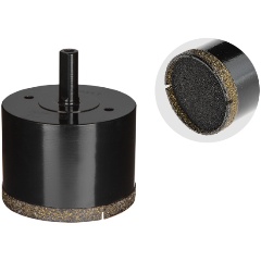 Изображение товара Коронка алмазная GEPARD d 68мм керамогранит (GP2077-68) (сверло алмазное трубчатое по керамограниту)