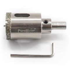 Изображение товара Коронка алмазная по стеклу и керамограниту РемоКолор, 18 х 67 мм, центрирующее сверло, (шт.)