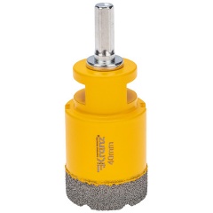 Изображение товара Профессиональная алмазная коронка KRANZ 40мм М14 вакуумное спекание для УШМ