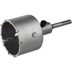 Изображение товара Коронка по бетону ЗУБР "Мастер" с державкой SDS-Plus, 80 мм