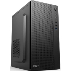 Изображение товара Корпус CBR mATX Minitower MX12 c БП 500W черный (PCC-MATX-MX12-500W)