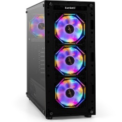 Изображение товара Корпус с блоком питания ExeGate i3 BASE-EVO800, черный (EX296079RUS)