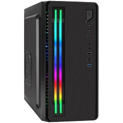 Изображение товара Корпус ExeGate mEVO-7805 черный Mini-Tower для ITX и Micro-ATX