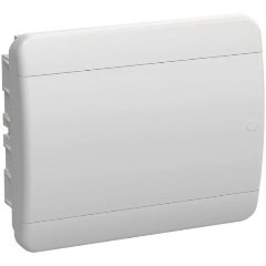 Изображение товара Корпус пластиковый IEK TEKFOR ЩРВ-П-12 IP41 бел. дверь, TF5-KP13-V-12-41-K01-K01