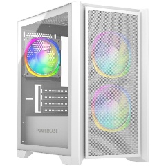 Изображение товара Корпус Powercase Alisio Micro Z3W ARGB, белый (CAMZW-A3)
