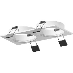 Изображение товара Корпус светильника Ambrella light DIY Spot C6525 белый металл