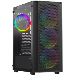 Изображение товара Корпус XASTRA A311 4FRGB, черный