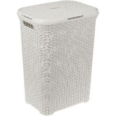 Изображение товара Корзина бельевая CURVER Style кремовый 60L 448*341*615 (189207)