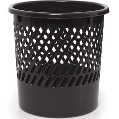 Изображение товара Корзина для бумаг STAFF "Basic" сетчатая, 11 л, черная