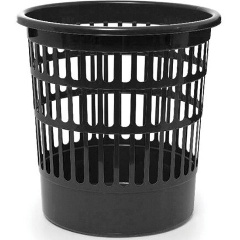 Изображение товара Корзина для бумаг STAFF "Basic" сетчатая, 9 л, черная