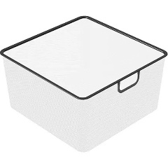 Изображение товара Корзина мелкосетчатая ПРАКТИК Home GBM 45х20 графит