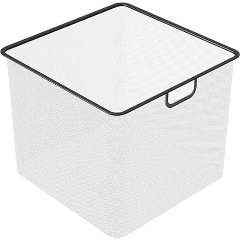 Изображение товара Корзина мелкосетчатая ПРАКТИК Home GBM 45х30 графит