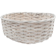 Изображение товара Корзина Natural House подарочная овальная 34х25х14 см, белый (ZX-05L)