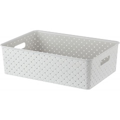 Изображение товара Корзинка EL Casa Береста 7,5 л, светло-серая, 811944 Elan