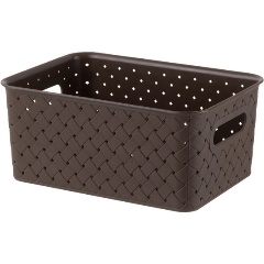 Изображение товара Корзинка для хранения EL Casa Береста 3 литра прямоугольная коричневая