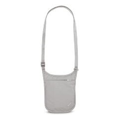 Изображение товара Кошелек на шею Pacsafe Coversafe V75 с RFID-защитой серый для путешествий