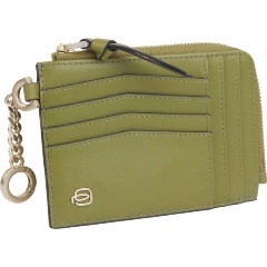 Изображение товара Женский кожаный кошелек Piquadro Ashley RFID защита оливковый