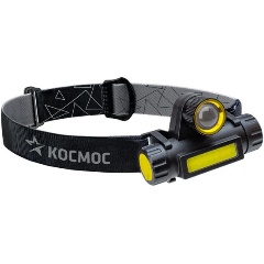 Изображение товара Фонарь налобный Космос KocH103WLith XPE 3Вт COB 3Вт