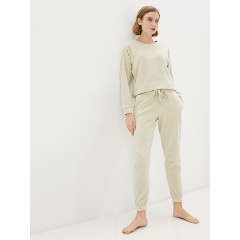 Изображение товара Велюровый костюм для дома Sofi de Marko Лорен XS бежевый