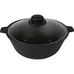 Изображение товара Котел Камская Посуда со стеклянной крышкой, 3 л