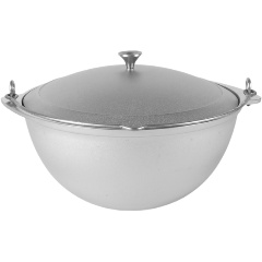 Изображение товара Котел Kukmara поход 9л с крышкой алюминиевый для туризма и открытого огня