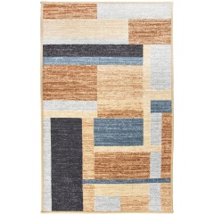 Изображение товара Коврик для ванной комнаты Нью Соса SMR 50х80 синий коричневый нейлон OEKO-TEX