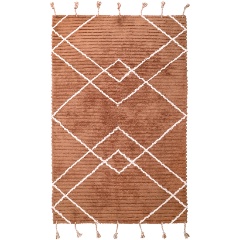 Изображение товара Ковер Nattiot LASSA TOFFEE S 100х150 ручной работы из натурального хлопка