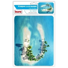 Изображение товара Коврик для мыши Buro BU-M10017 рисунок/остров