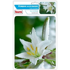 Изображение товара Коврик для мыши Buro BU-M20041 рисунок/лилия