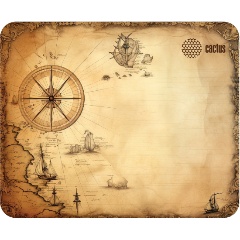 Изображение товара Коврик для мыши Cactus Antique map 220x180x2мм (CS-MP-P08XS)