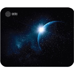 Изображение товара Коврик для мыши Cactus Space рисунок 220x180x2мм (CS-MPC-P04XS)