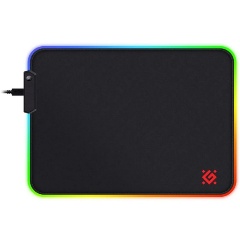 Изображение товара Коврик для мыши Defender Black L Light черный (50008)