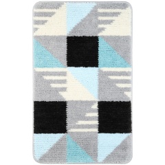 Изображение товара Коврик для ванной Fixsen Visa FX-5005Z серо-бирюзовый 50x80см микрофибра