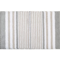 Изображение товара Коврик для ванной комнаты 50x80 серый шенилловый IDDIS противоскользящий