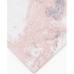 Изображение товара Коврик для ванной Sofi de Marko Chester №2 80х150 розовый стильный махровый