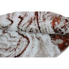 Изображение товара Коврик для ванной Sofi de Marko Vincent №3 120x120 см оранжевый мягкий плотный