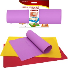 Изображение товара Коврик для выпечки силиконовый МУЛЬТИДОМ 41x27 см