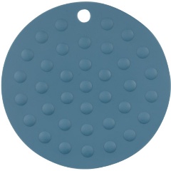 Изображение товара Коврик под горячее силиконовый, круглый, 17.5 х 0.2 см, BLUESTONE, PERFECTO LINEA (23-006118)