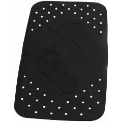 Изображение товара Коврик противоскользящий Ridder Plattfu 67070, чёрный 38*72