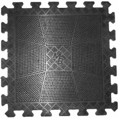 Изображение товара Коврик резиновый Barbell 400 х 400 х 12 мм чёрный