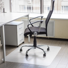 Изображение товара Коврик напольный напольный BRABIX, полипропилен, 100х120 см, матовый, толщина 1,2 мм, 606623