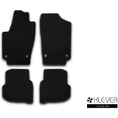 Изображение товара Коврики в салон Klever Econom для VOLKSWAGEN Polo Sedan, 2009-2015, 2014-2020, сед., текстиль, 4шт