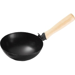 Изображение товара Ковш стальной строительный СИБРТЕХ 86225, 160 мм, деревянная ручка