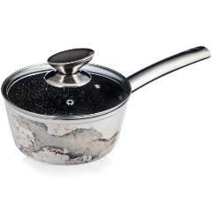 Изображение товара Ковш Winner Antique grey WR-6016 1,3л с антипригарным покрытием для всех плит