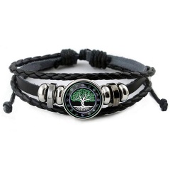 Изображение товара Кожаный браслет АМУЛЕТИКА BSK-0195 Дерево жизни