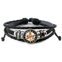 Изображение товара Кожаный браслет АМУЛЕТИКА BSK-0279 Сарасвати - стильный аксессуар с регулировкой