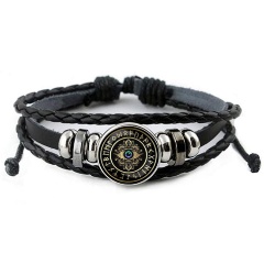 Изображение товара Кожаный браслет АМУЛЕТИКА BSK-A006 Магический глаз